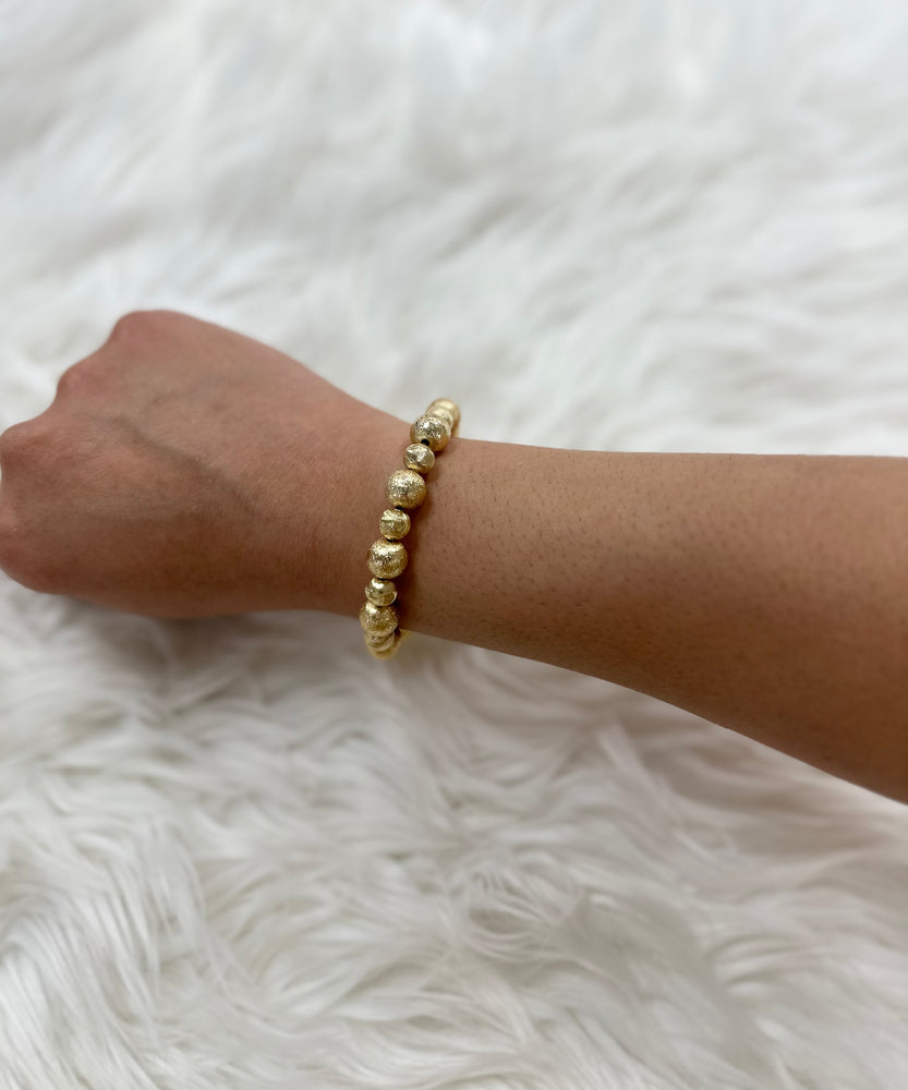 Pom Gold Bracelet