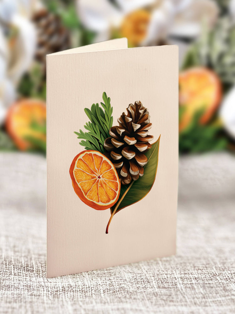 Fresh Cut Paper - Winter Magnolia Pop Up Card