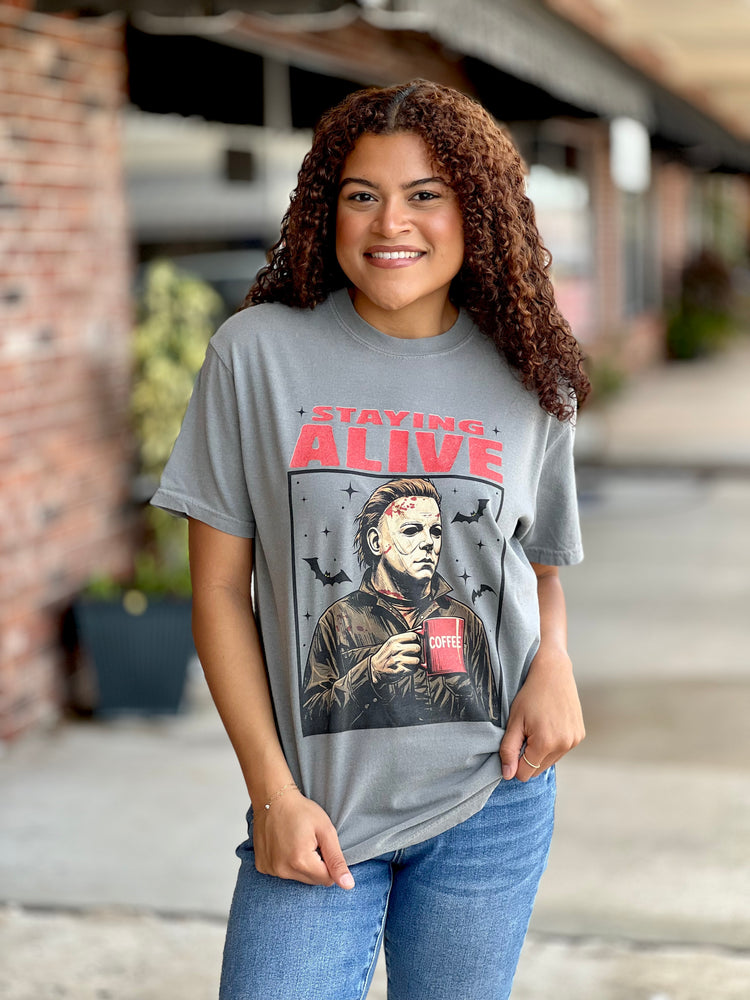 Staying Alive Graphic Tee