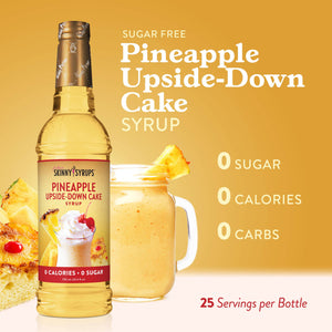 Jordan's Skinny Mixes - Sugar Free Pineapple Upside Down Cake Syrup