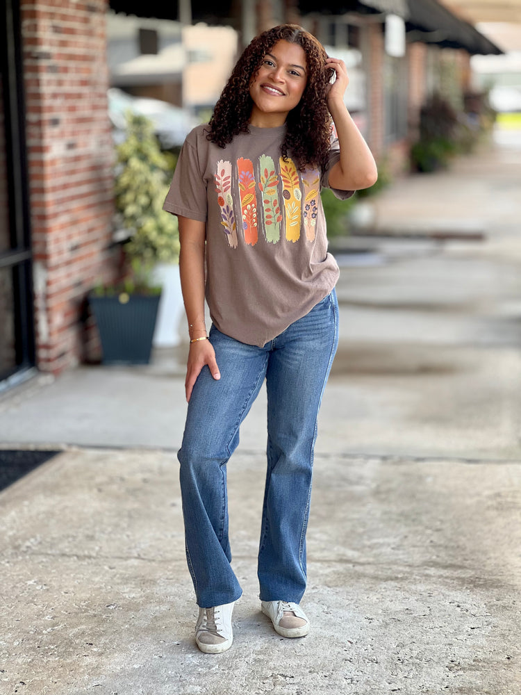 Fall Foliage Brushstrokes Tee