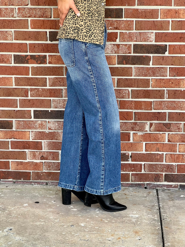 Vintage Soul HW Wide Leg Jean