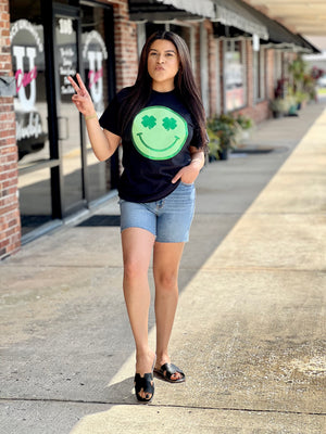 Shamrock Face Patch Tee