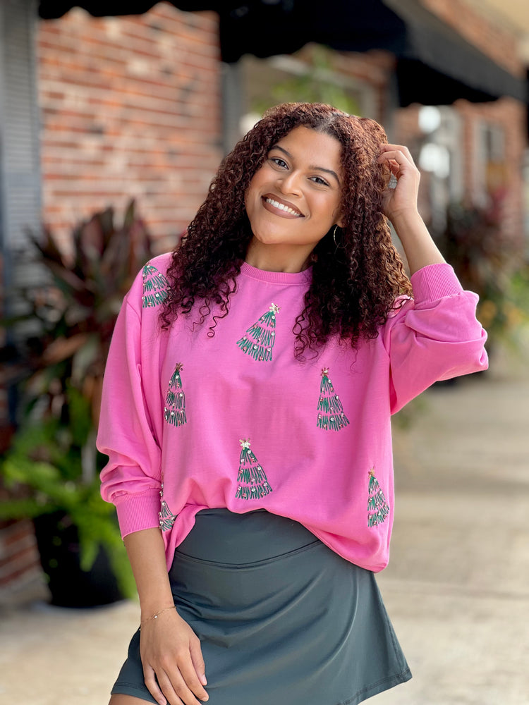 Sarah Green Trees Sweatshirt