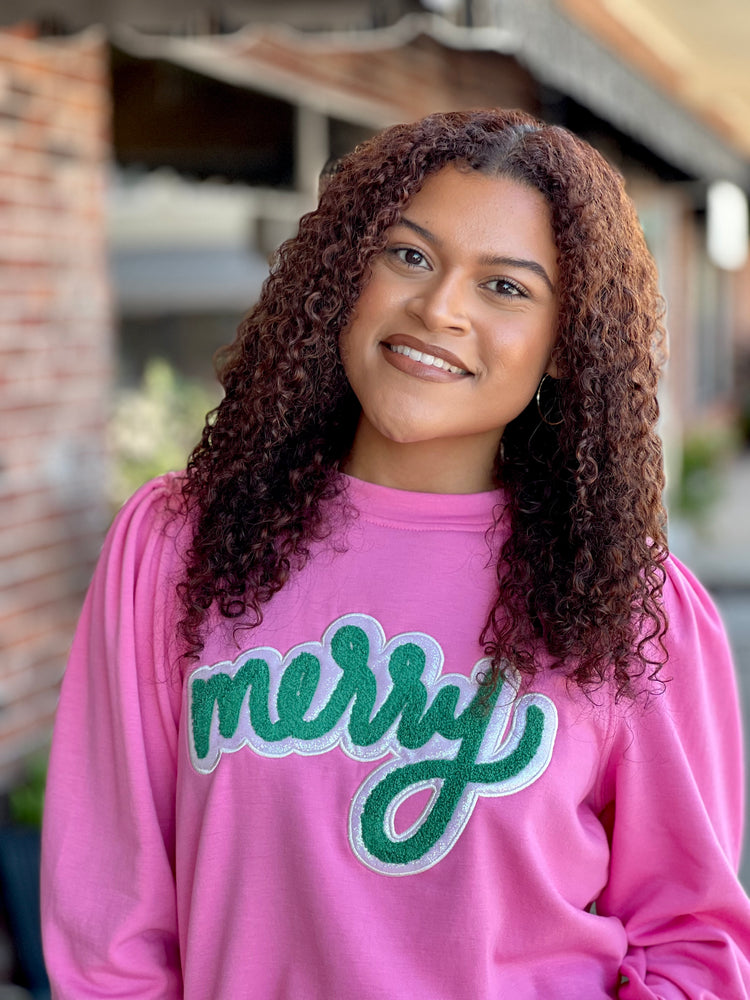 Kelly Merry Pink Sweatshirt