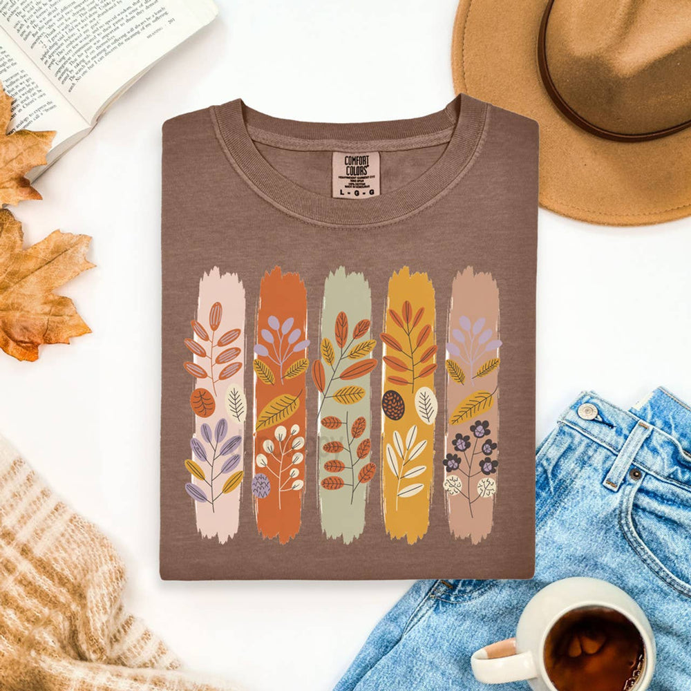 Fall Foliage Brushstrokes Tee