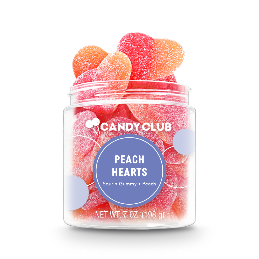 
            
                Load image into Gallery viewer, Candy Club - Peach Heart Gummies
            
        