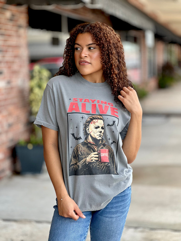 Staying Alive Graphic Tee