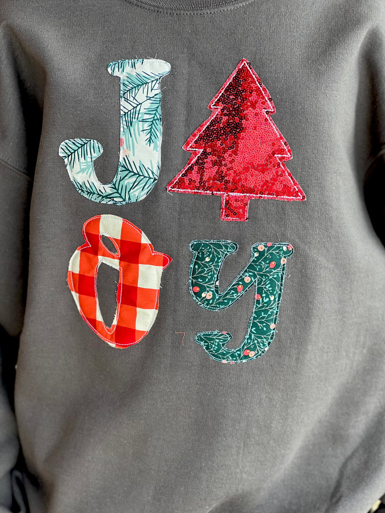 Joy Charcoal Sweatshirt