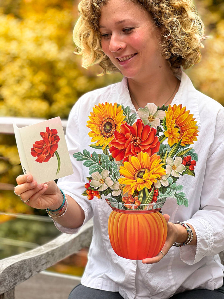 FreshCut Paper - Pumpkin Harvest Pop-up Card