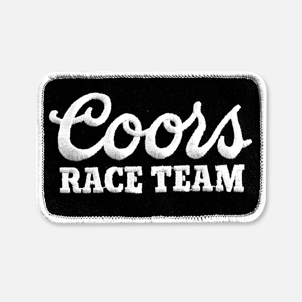 
            
                Load image into Gallery viewer, Webig Moto Company - BANQUET RACE TEAM PATCH: Black-Grey
            
        