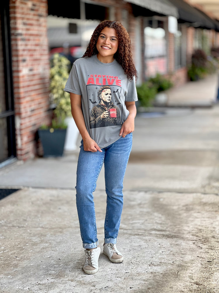 Lola High Rise Straight Jeans