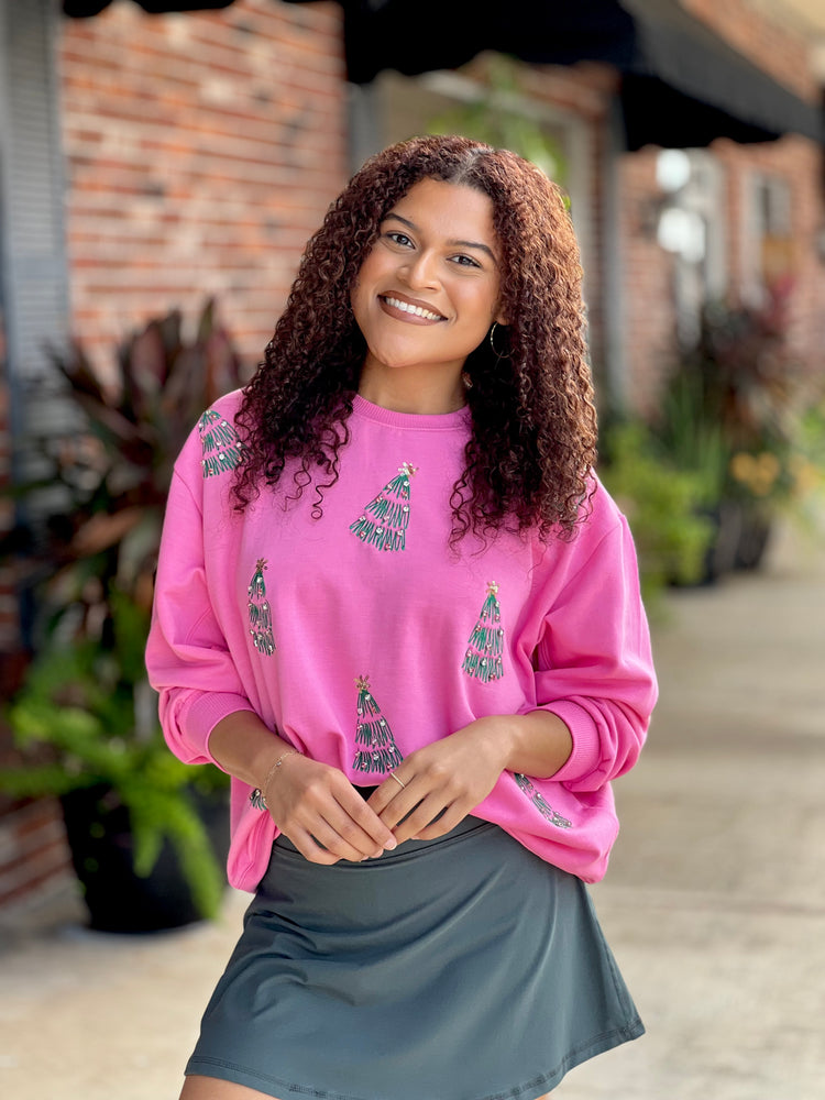 Sarah Green Trees Sweatshirt