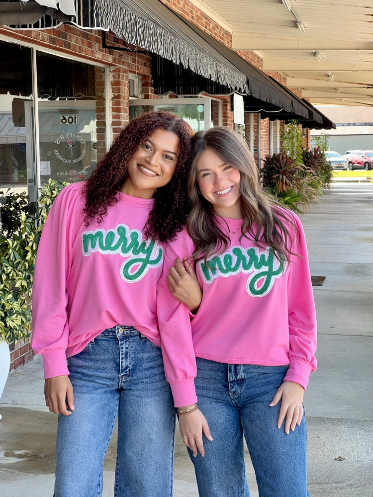 Kelly Merry Pink Sweatshirt