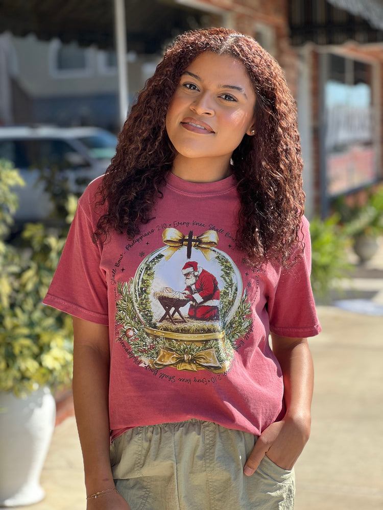 Baby Jesus & Santa Graphic Tee