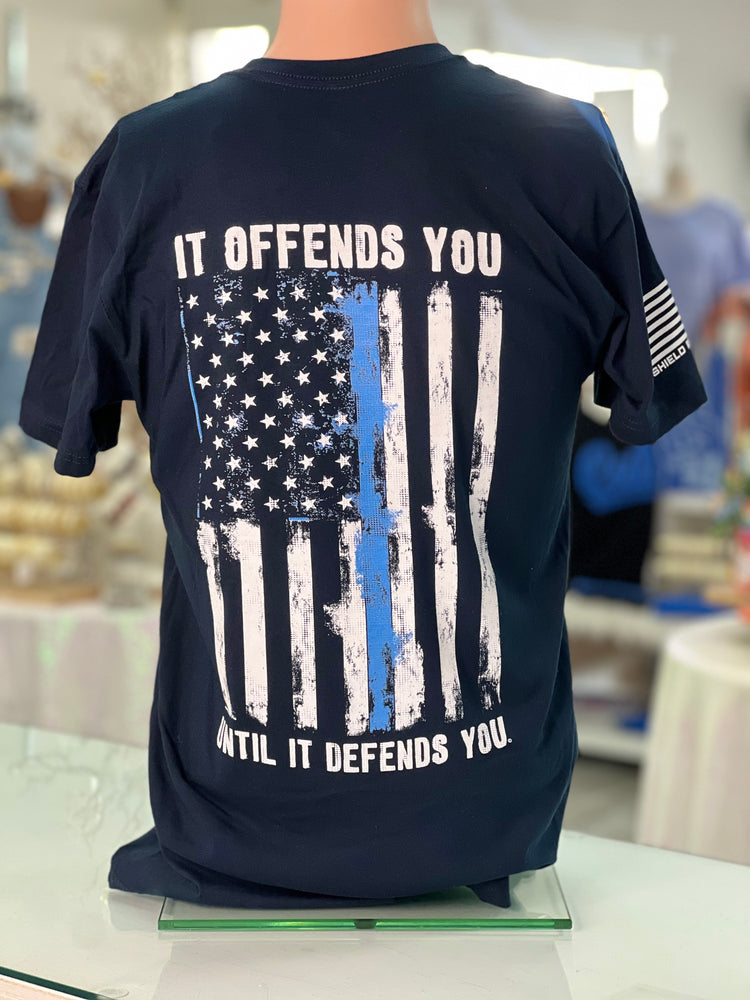 It Offends You Until it Defends You Mens T Shirt