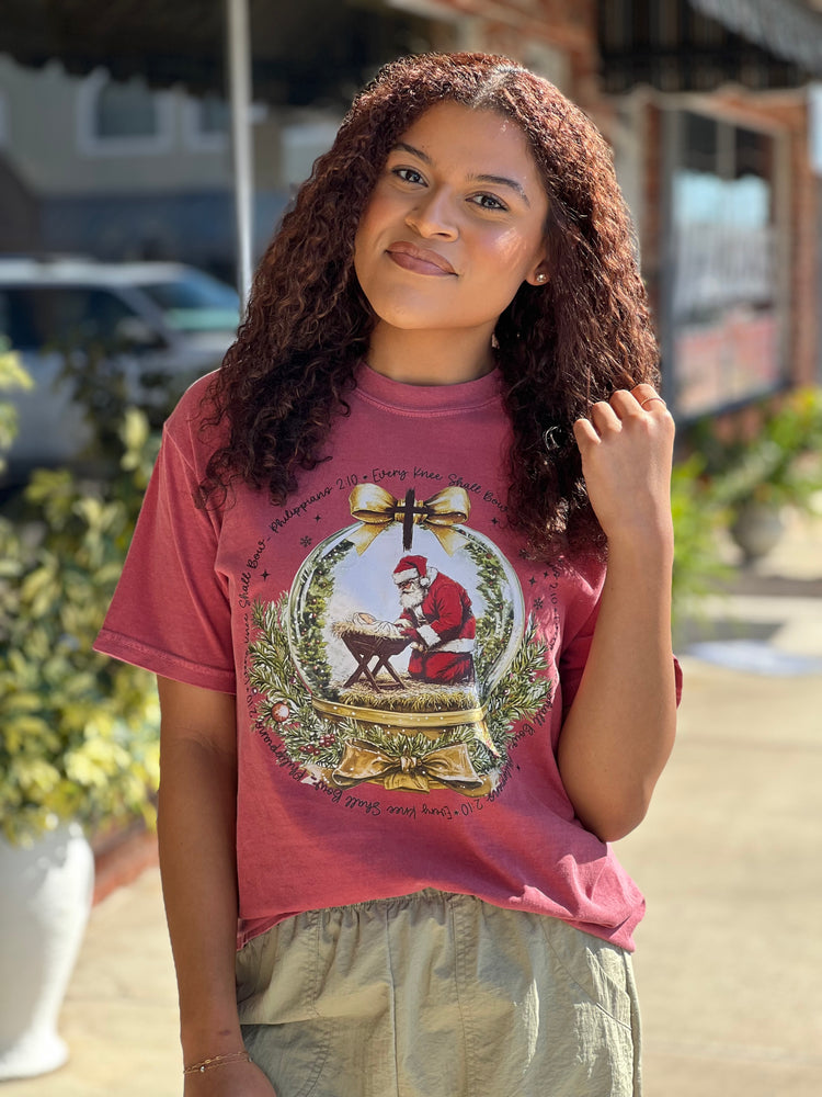 Baby Jesus & Santa Graphic Tee
