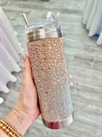 Champagne Ombre Crystal Tumbler