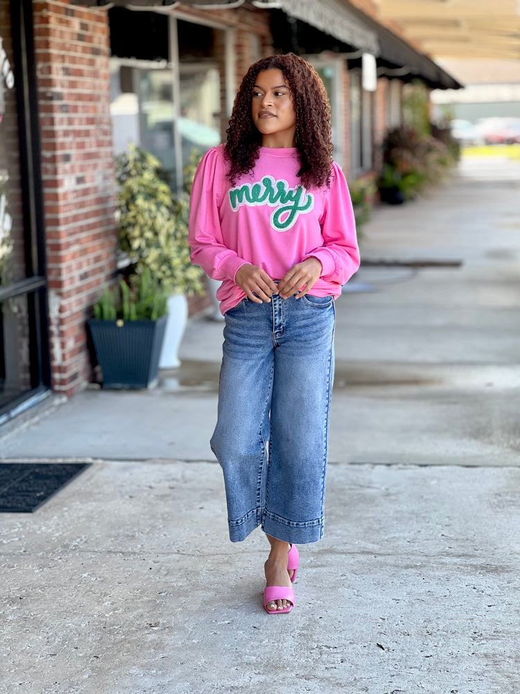 Kelly Merry Pink Sweatshirt