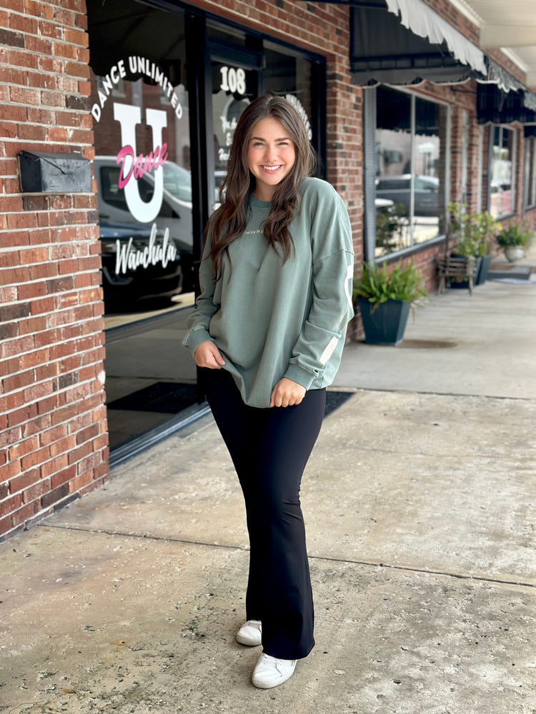 Joyful Oversized Sweatshirt-