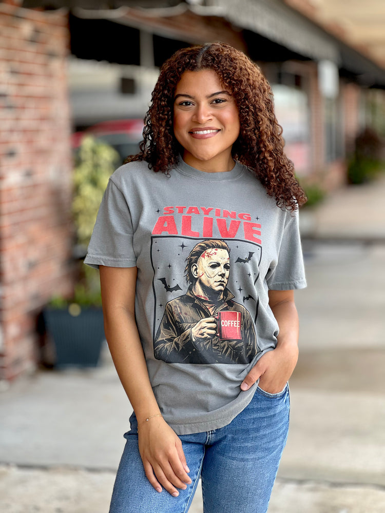 Staying Alive Graphic Tee