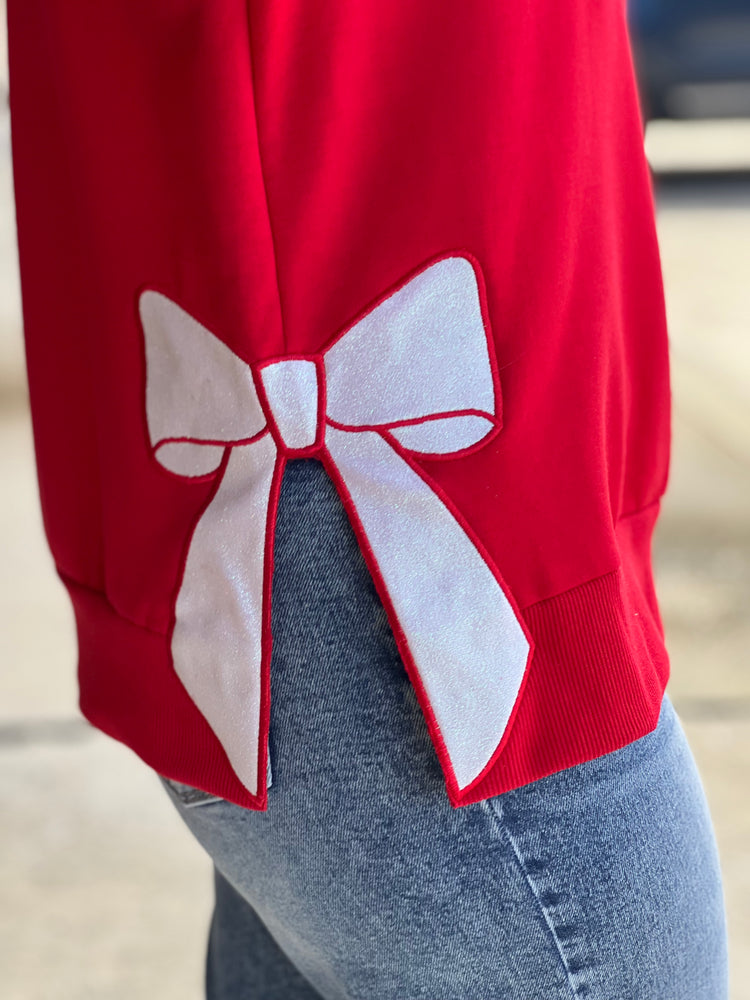 Lakelyn Merry Bow Sweatshirt