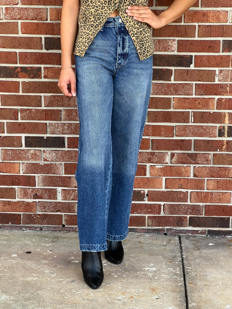 Vintage Soul HW Wide Leg Jean