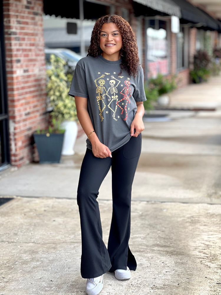 Dancing Patterned Skeletons Tee