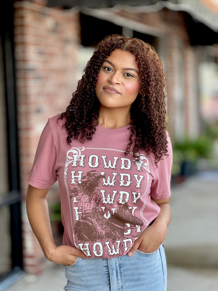 Howdy Cowgirl T Shirt
