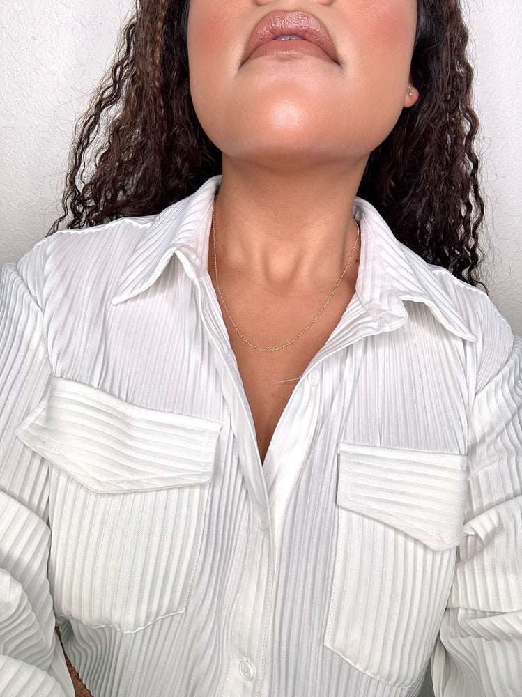 Skinny Cable Chain Necklace