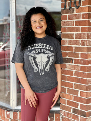 
            
                Load image into Gallery viewer, American Rodeo Graphic Tee
            
        