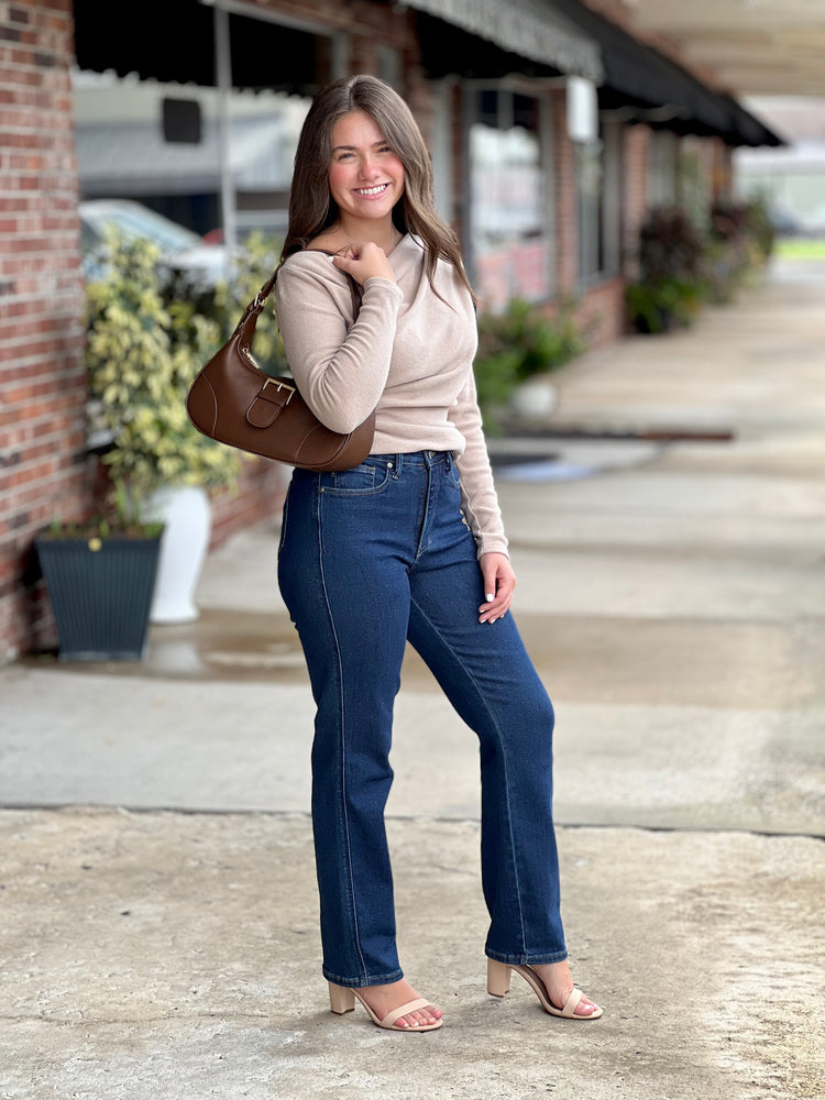 Off Shoulder Knit Top