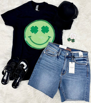 Shamrock Face Patch Tee
