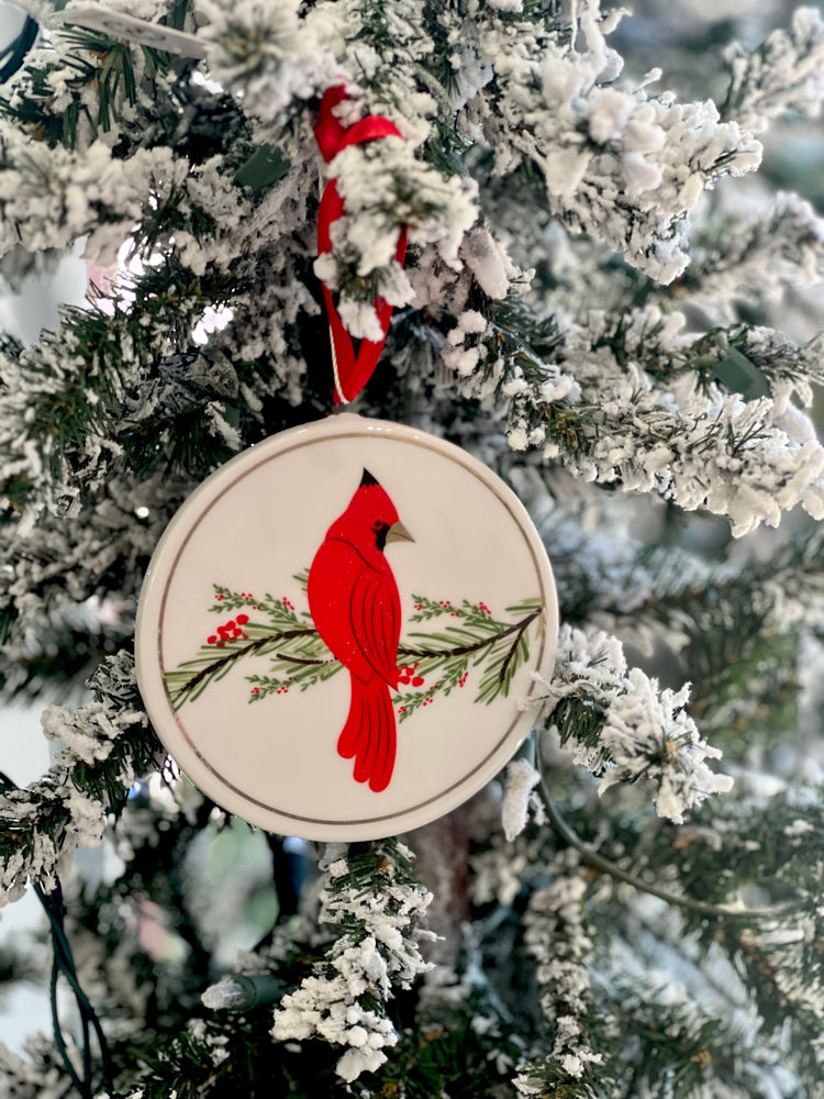 Cardinal Ornament