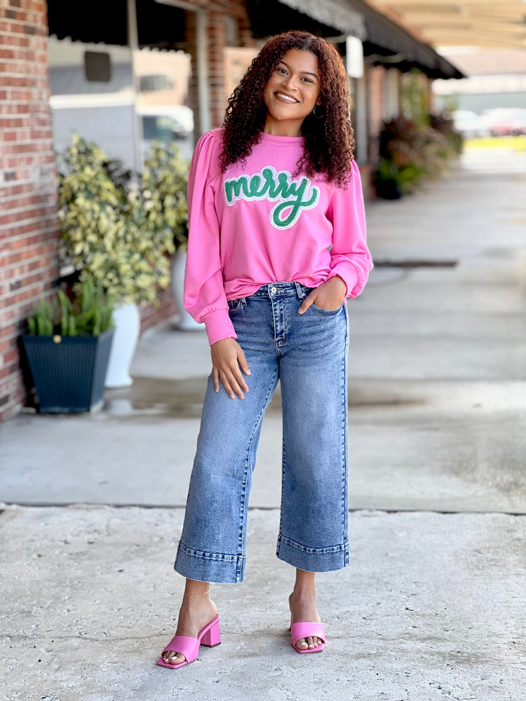 Kelly Merry Pink Sweatshirt