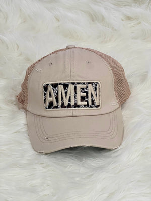 Amen Vintage Patch Hat