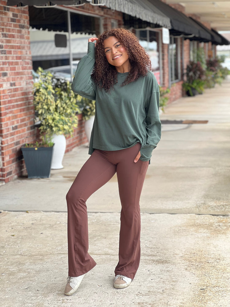 Java Flared Butter Leggings