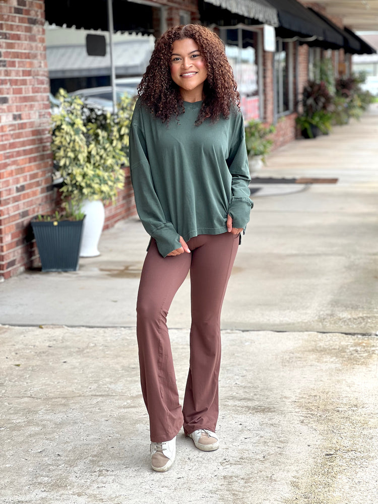 Java Flared Butter Leggings