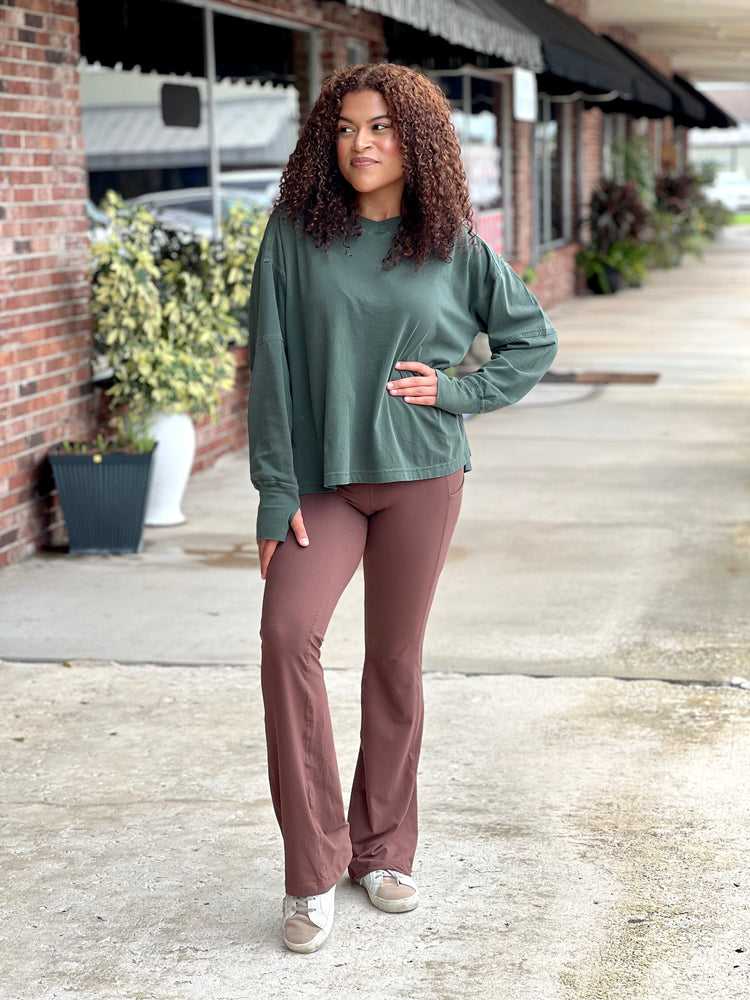 Java Flared Butter Leggings