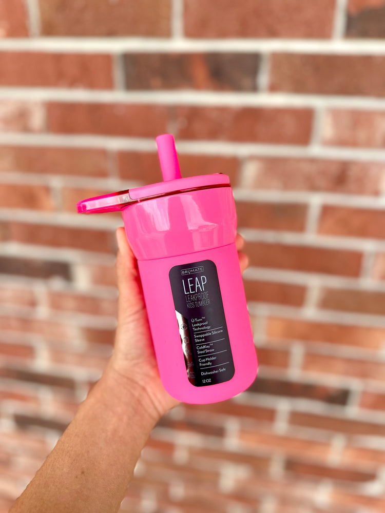 Leap 12 Oz Neon Pink