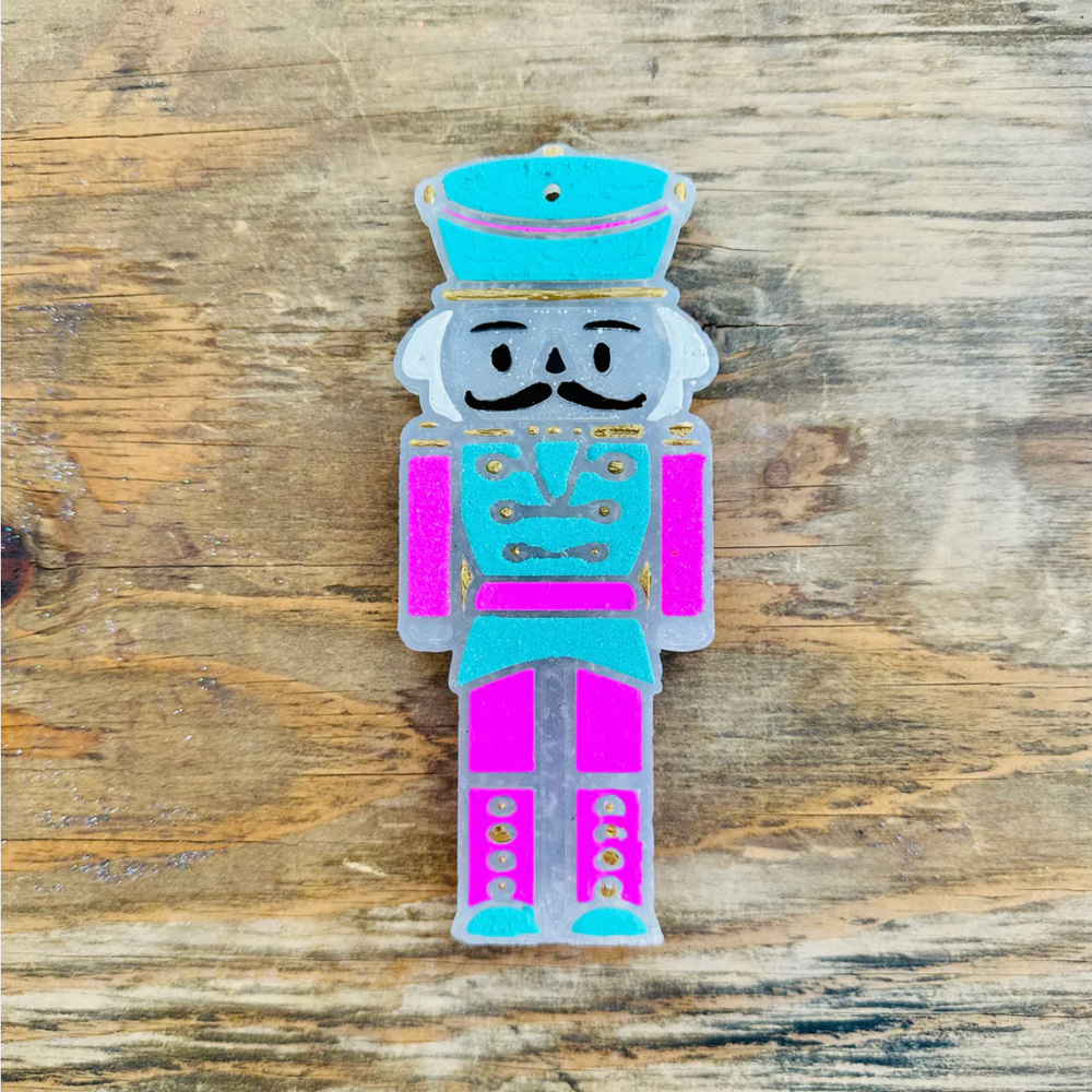 Pink Nutcracker Car Freshie