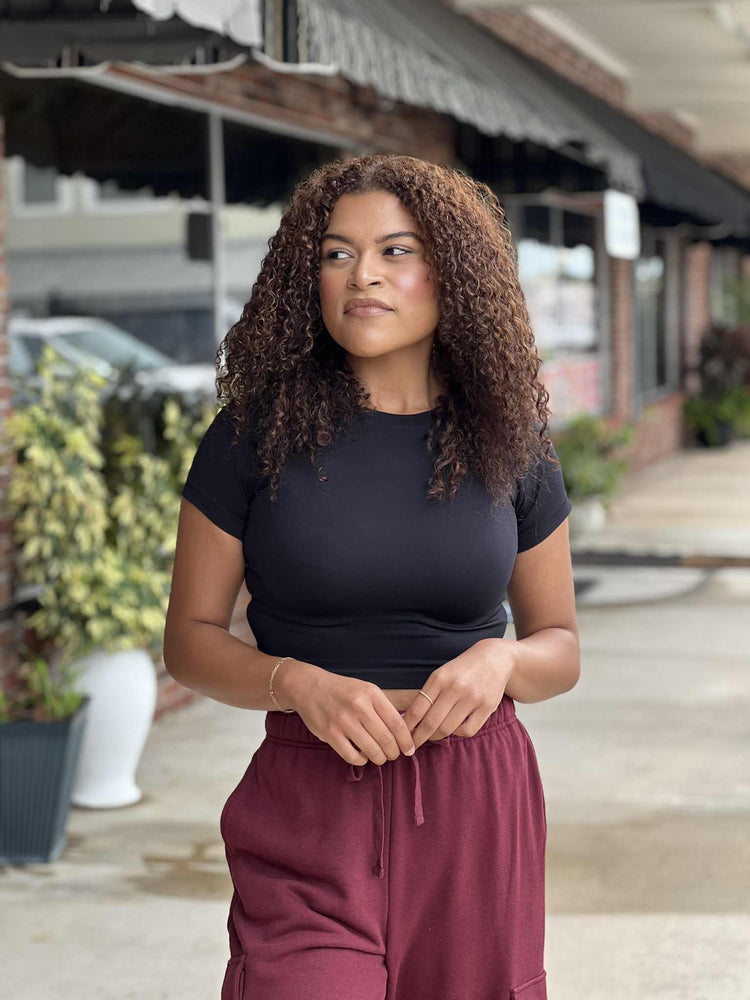 Kimmy Short Sleeve Knit Top