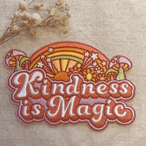 Kindness is Magic - Patches - Iron On Patches - Embroidered Patches - Kindness i: Free Spirit Butterfly