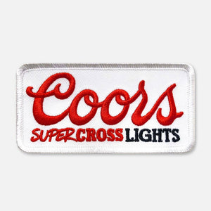 
            
                Load image into Gallery viewer, Webig Moto Company - SUPERCROSS LIGHTS PATCH: Red / Black
            
        