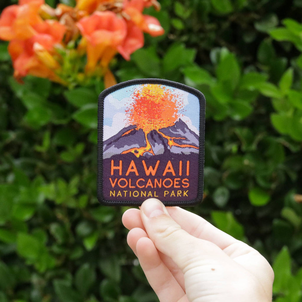 
            
                Load image into Gallery viewer, Squatchy - Hawaii Volcanoes National Park Patch | Iron on or sew on
            
        