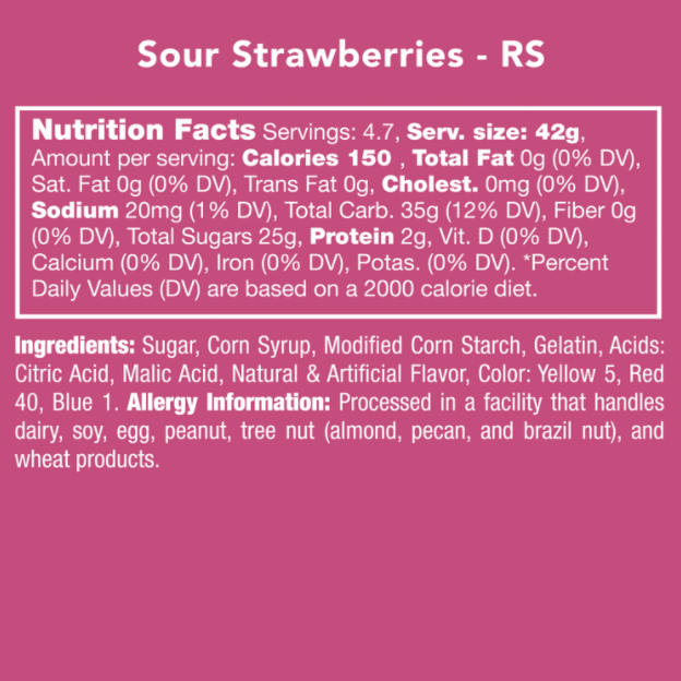 Sour Strawberries