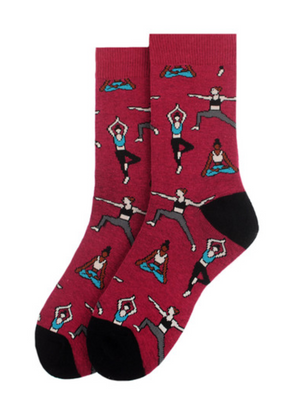 Yoga Pose - Novelty Socks