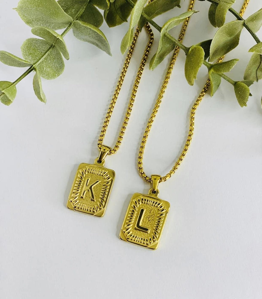 Blogger Initial Necklace