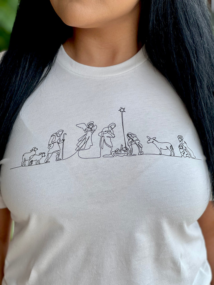 Vintage Nativity Tee