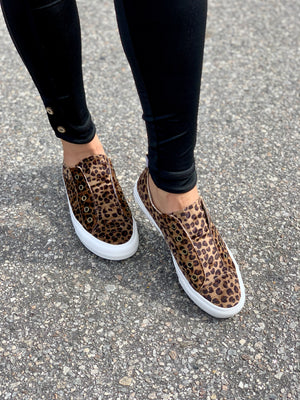 Val Slip on Leopard Sneaker
